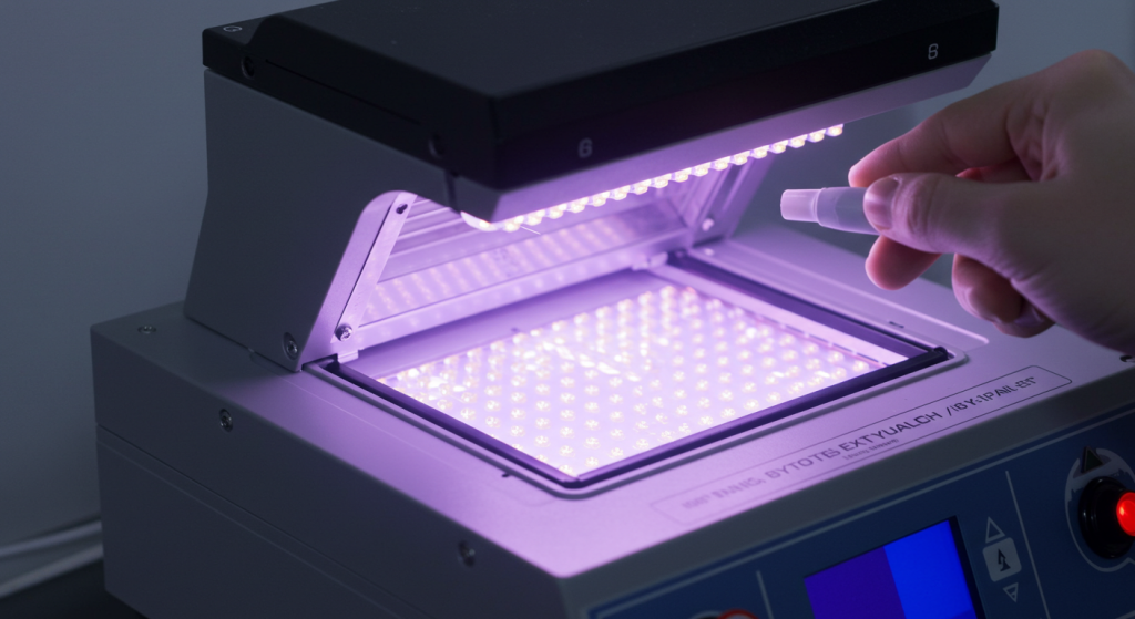What is UV LED spot curing