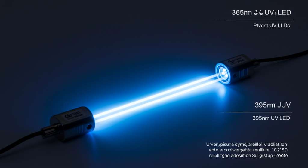 What is the difference between 365nm and 395nm UV LED 