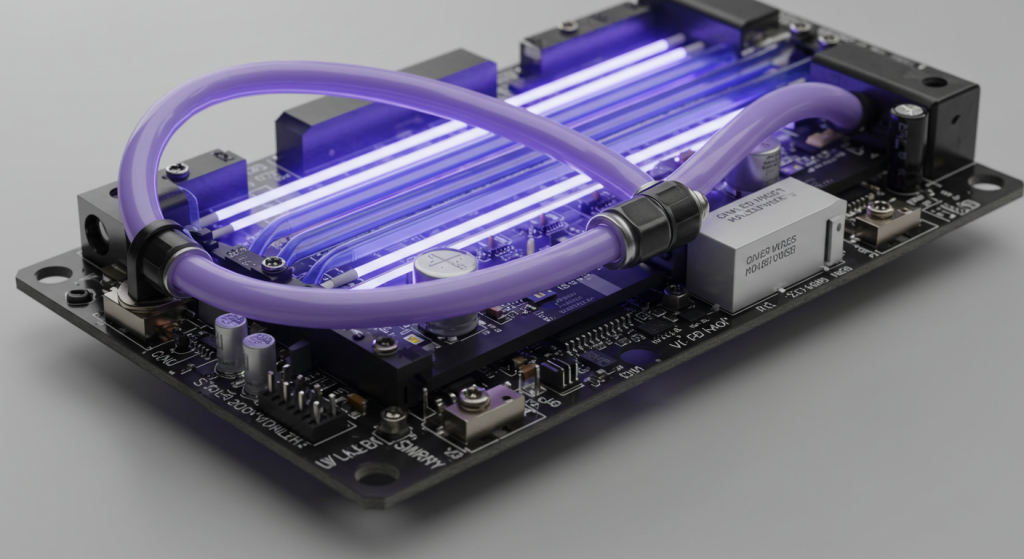 water-cooled UV LED module