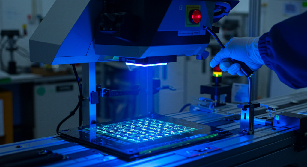what industries use UV LED inspection tools