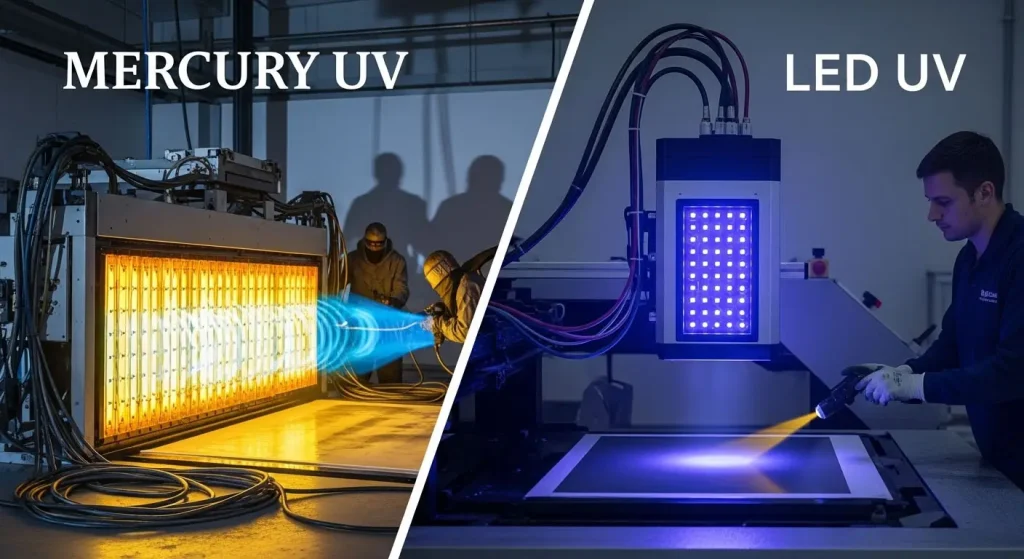 LED UV Curing Systems vs. Traditional Mercury UV Lamps: Real Benefits