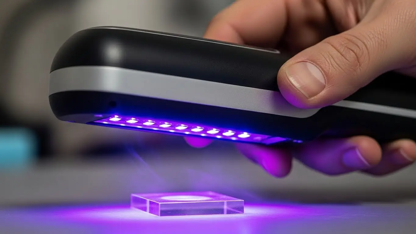 Handheld UV LED curing lamp