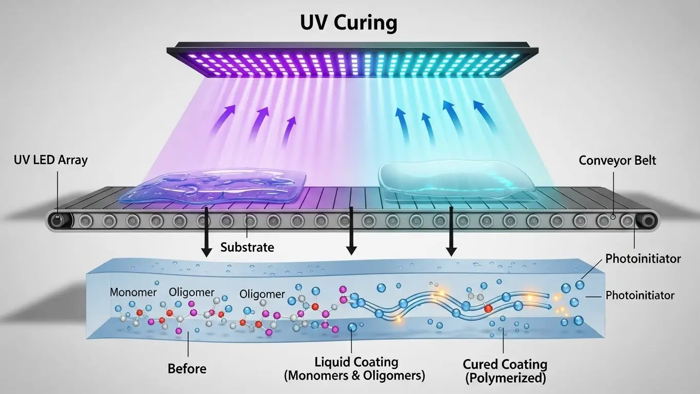 How UV LED Curing Works