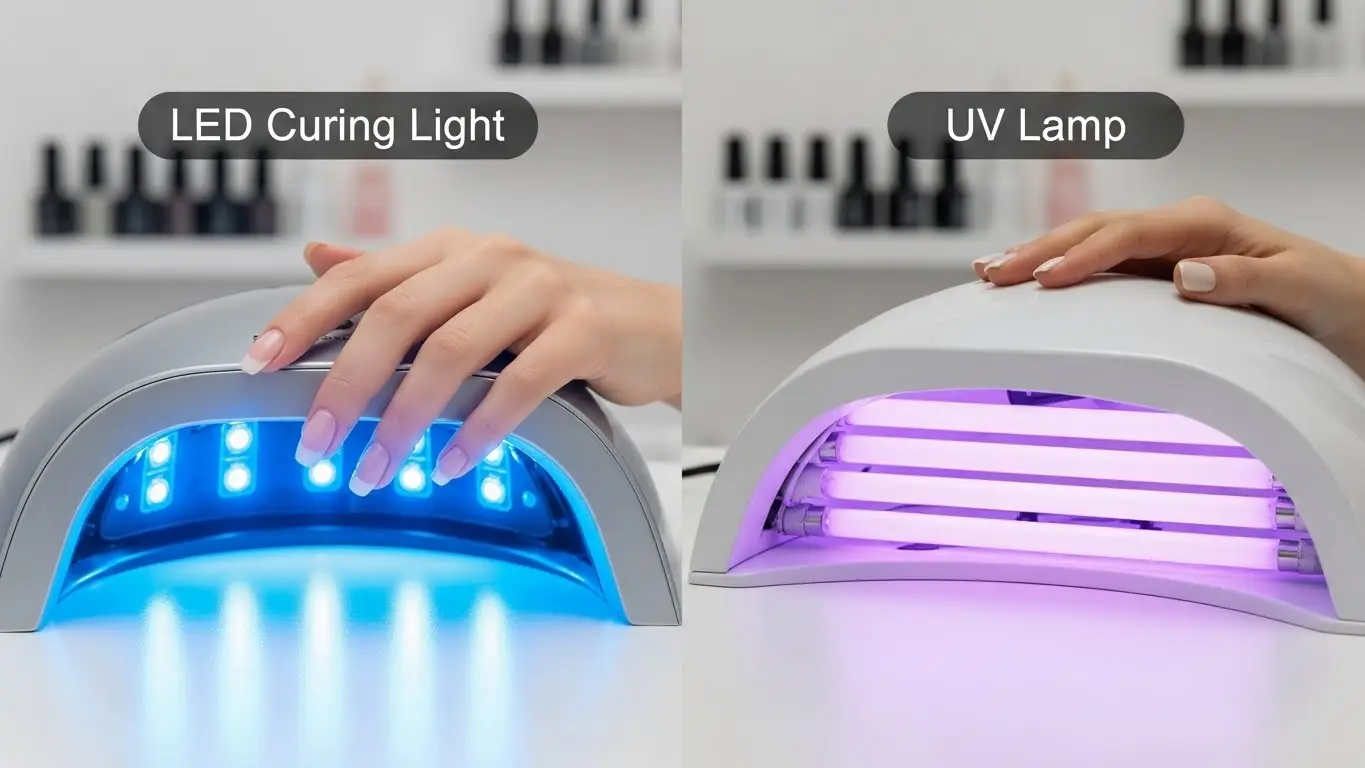 LED Curing Light vs UV Lamp