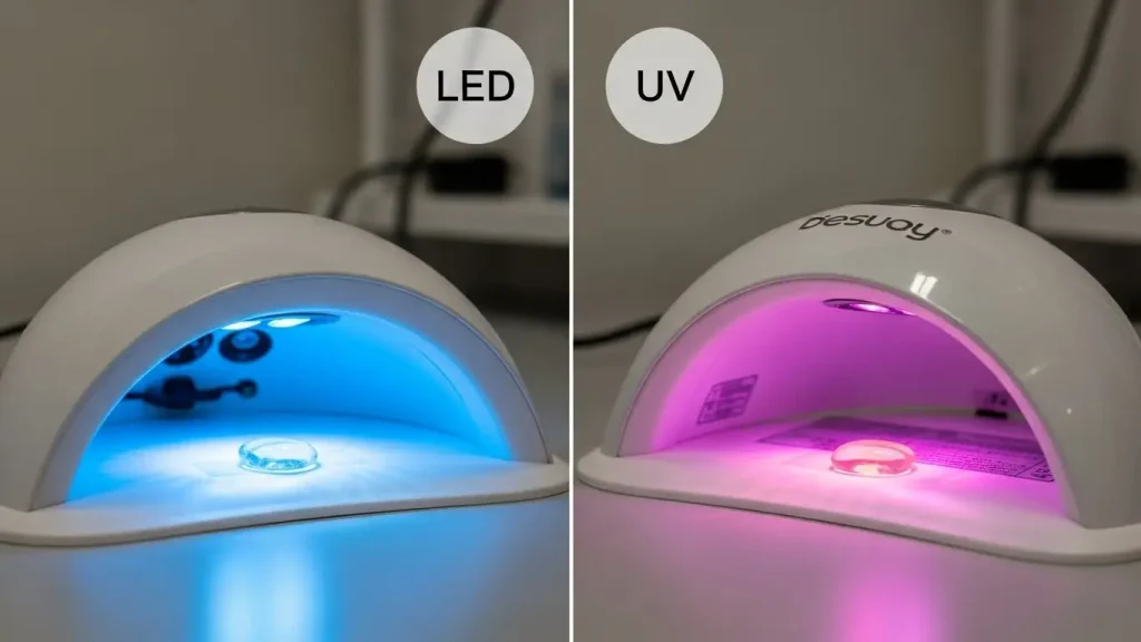 LED vs UV Curing Lamp