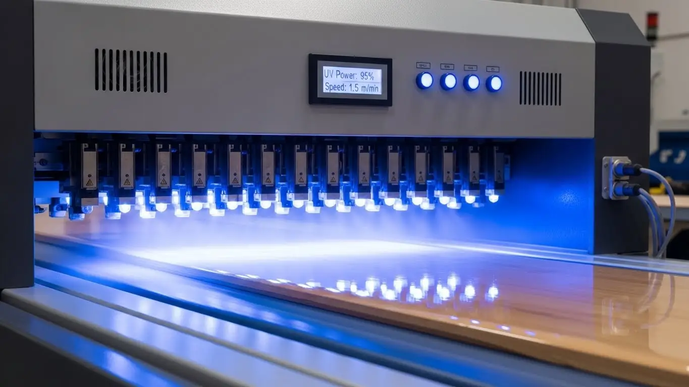 high-power UV LED curing system