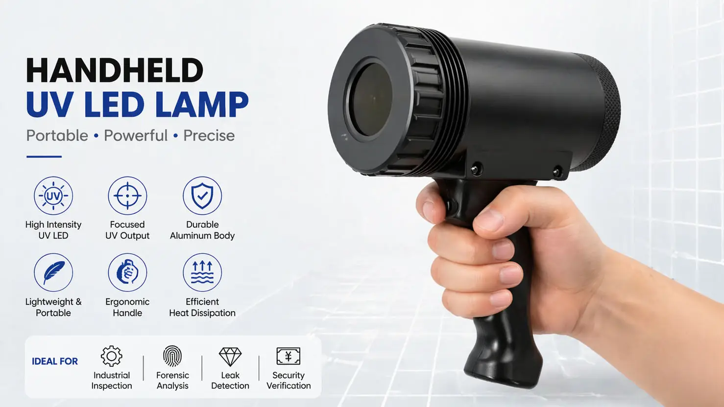 Pistol Grip UV Lamp