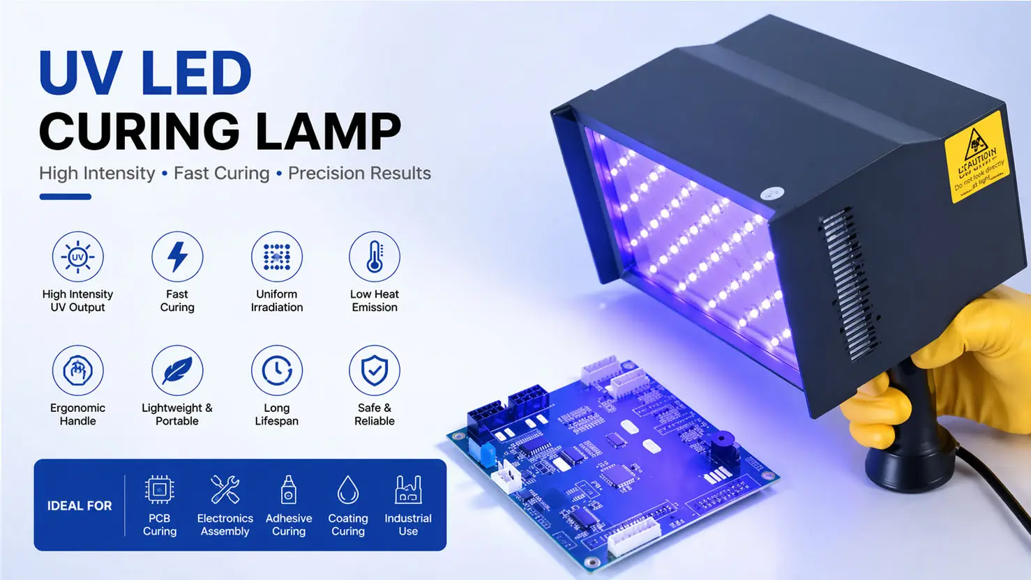 handheld UV curing