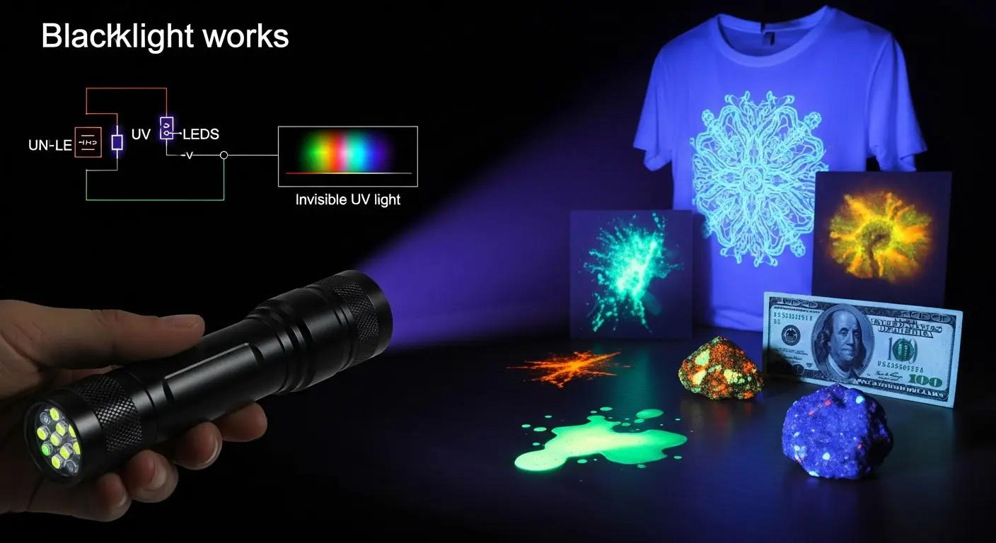 What Is a Blacklight Flashlight & How It Works: Complete Guide